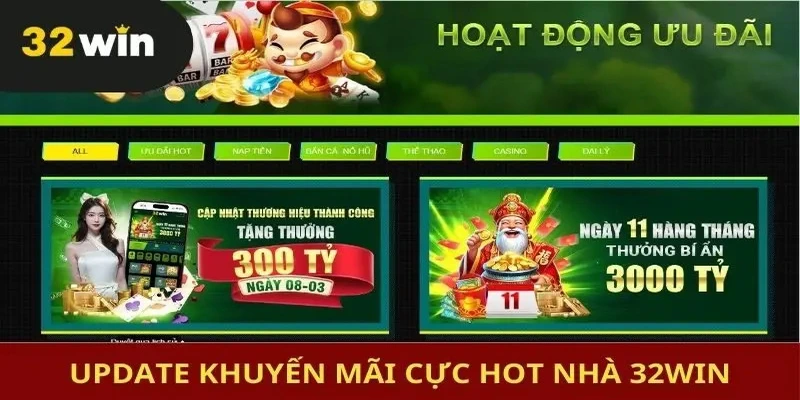 32win Khuyến Mãi - Cách Đăng Ký Để Nhận Thưởng 2 Hướng dẫn cách nhận khuyến mãi tại nhà cái